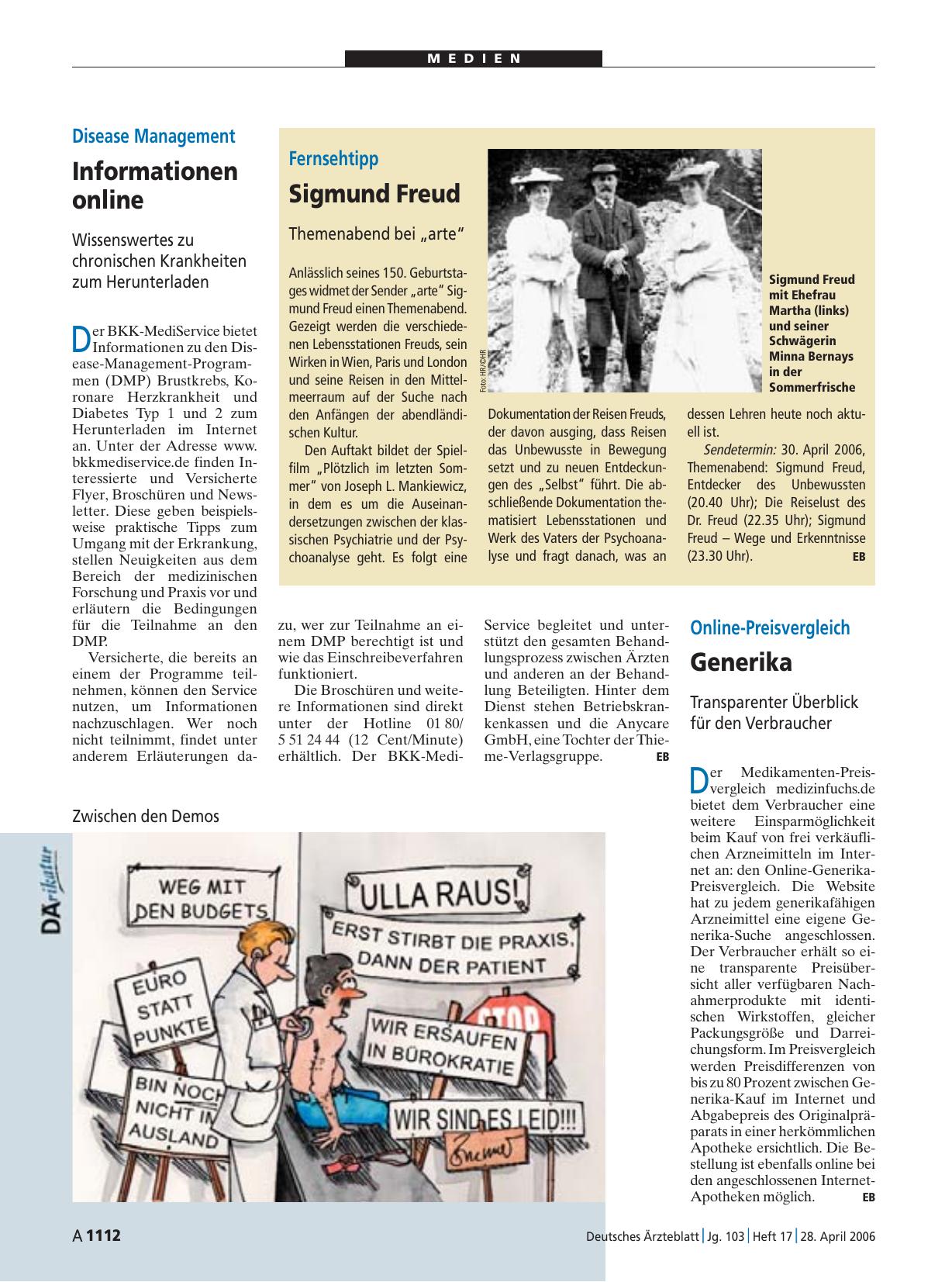 Vorschauseite 1: Online-Preisvergleich: Generika
