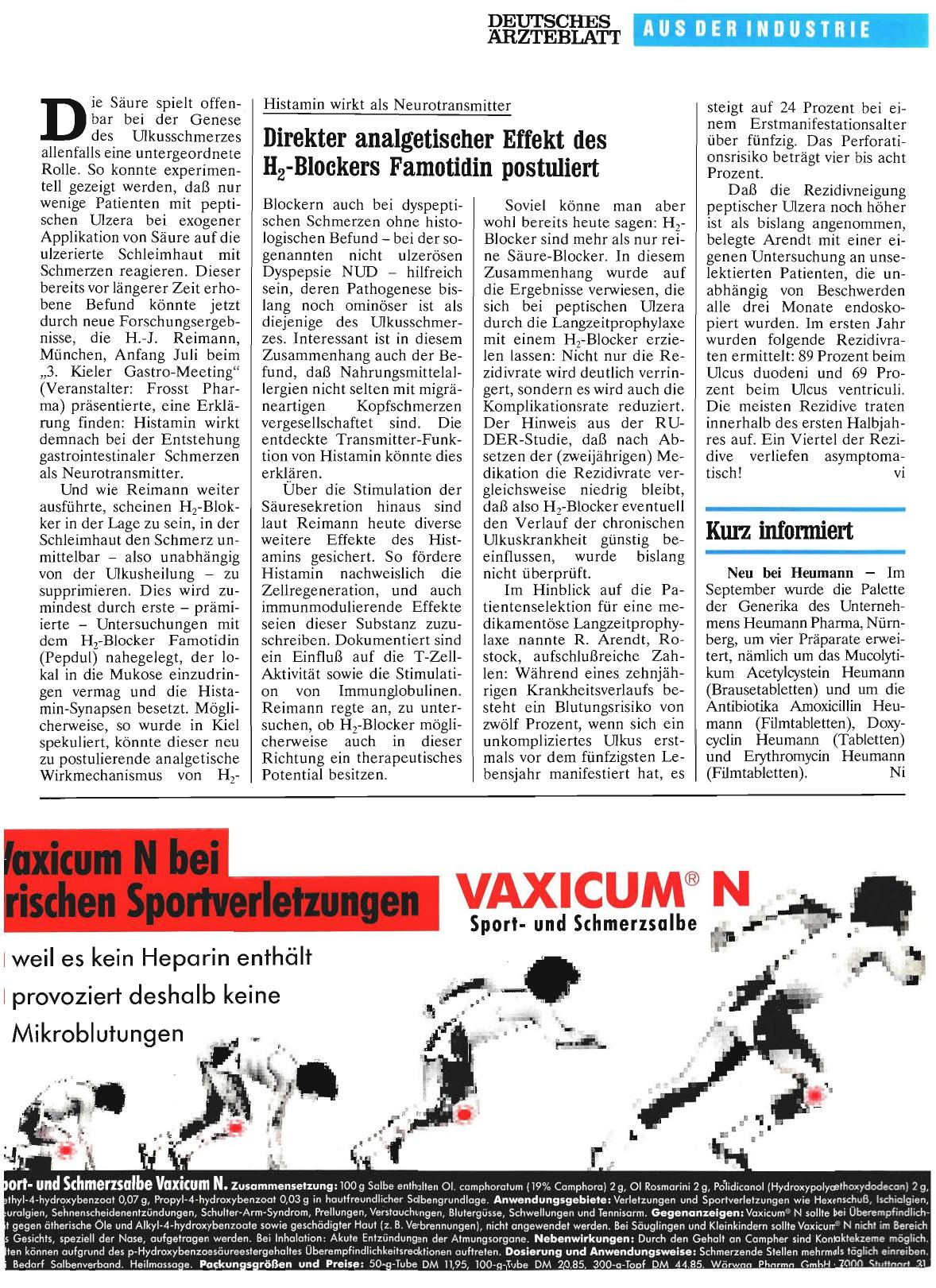 Vorschauseite 1: Kurz informiert