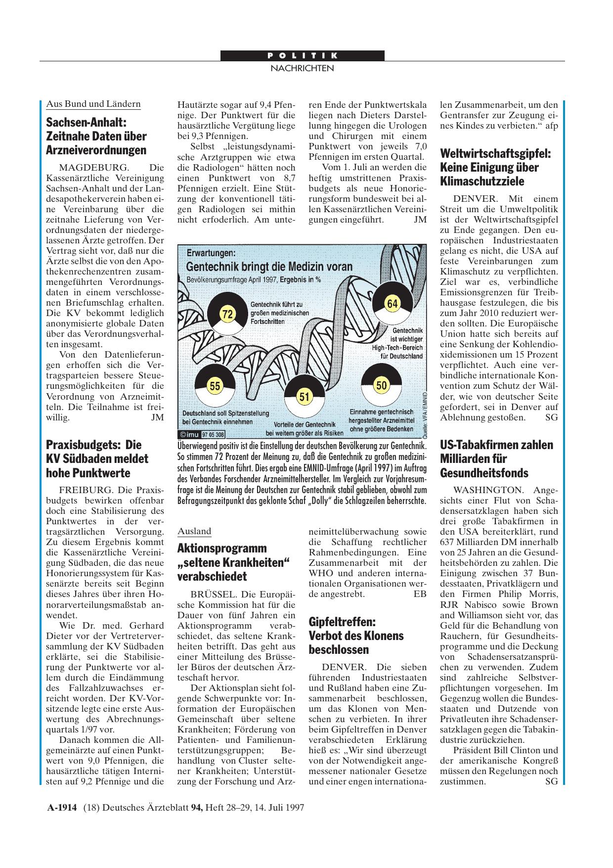 Vorschauseite 1: Sachsen-Anhalt: Zeitnahe Daten über Arzneiverordnungen