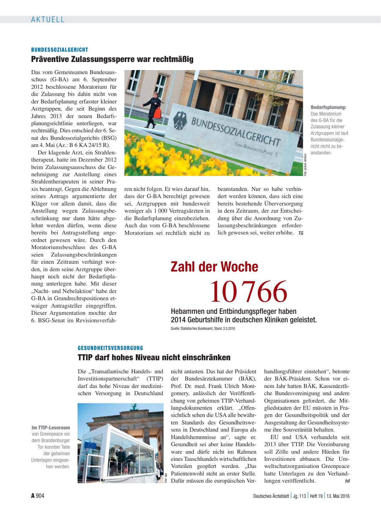Vorschauseite 1: Zahl der Woche 10 766