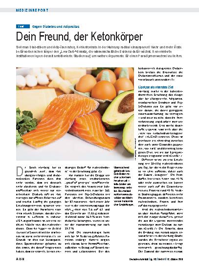 Vorschauseite 1: Gegen Diabetes und Adipositas: Dein Freund, der Ketonkörper