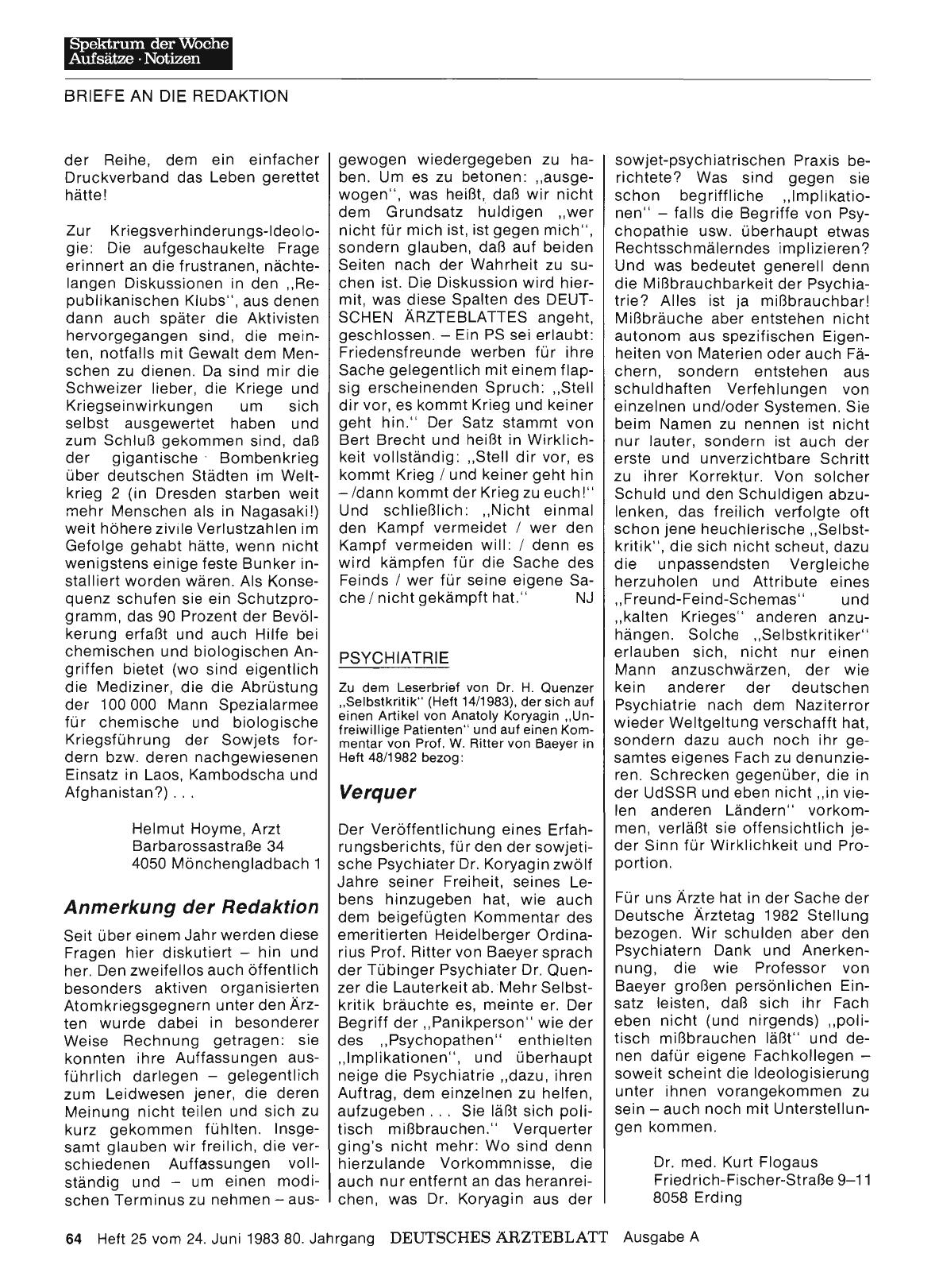 Vorschauseite 1: PSYCHIATRIE: Verquer