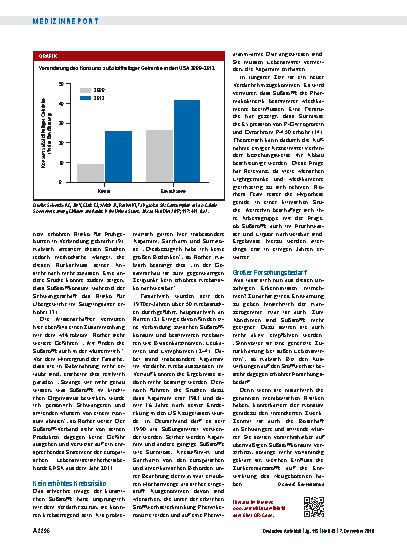 Vorschauseite 3: Zuckerersatz und Insulinresistenz: Süßstoffe als Stoffwechselrisiko
