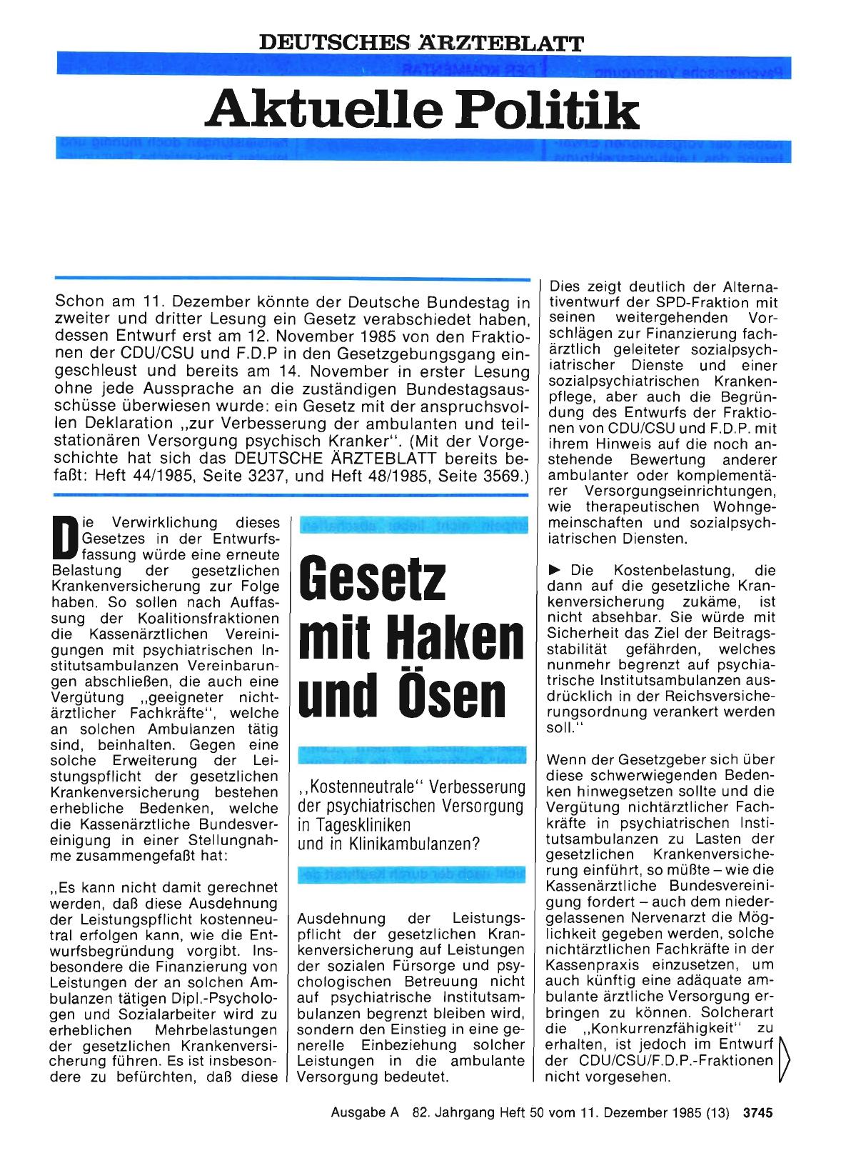 Vorschauseite 1: Gesetz mit Haken und Osen