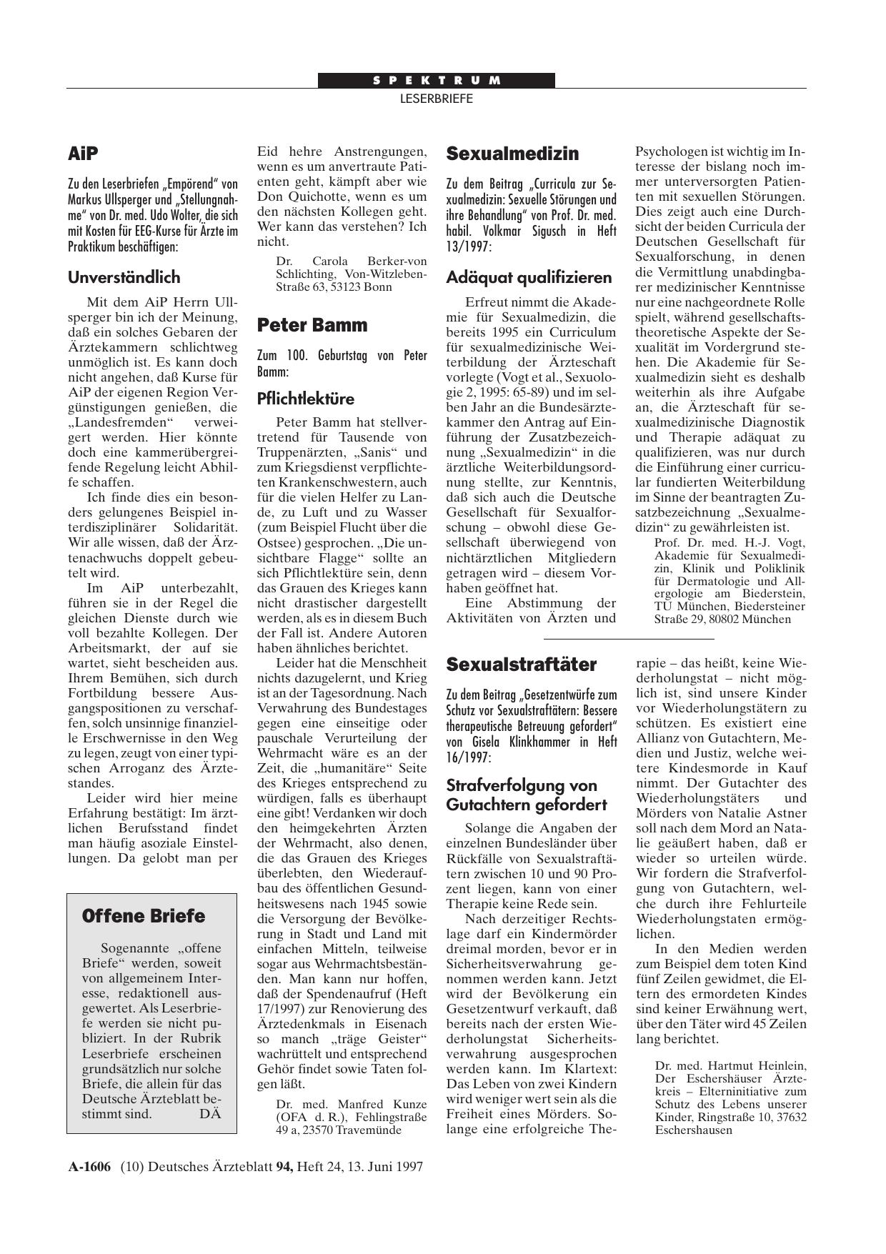 Vorschauseite 1: Peter Bamm: Pflichtlektüre