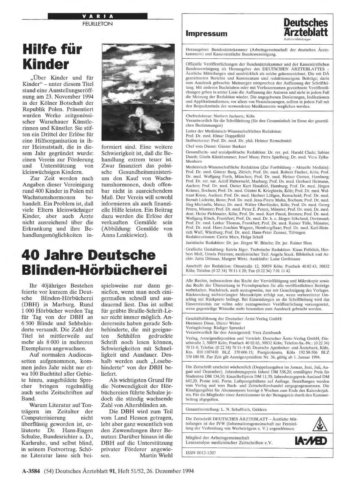 Vorschauseite 1: Hilfe für Kinder