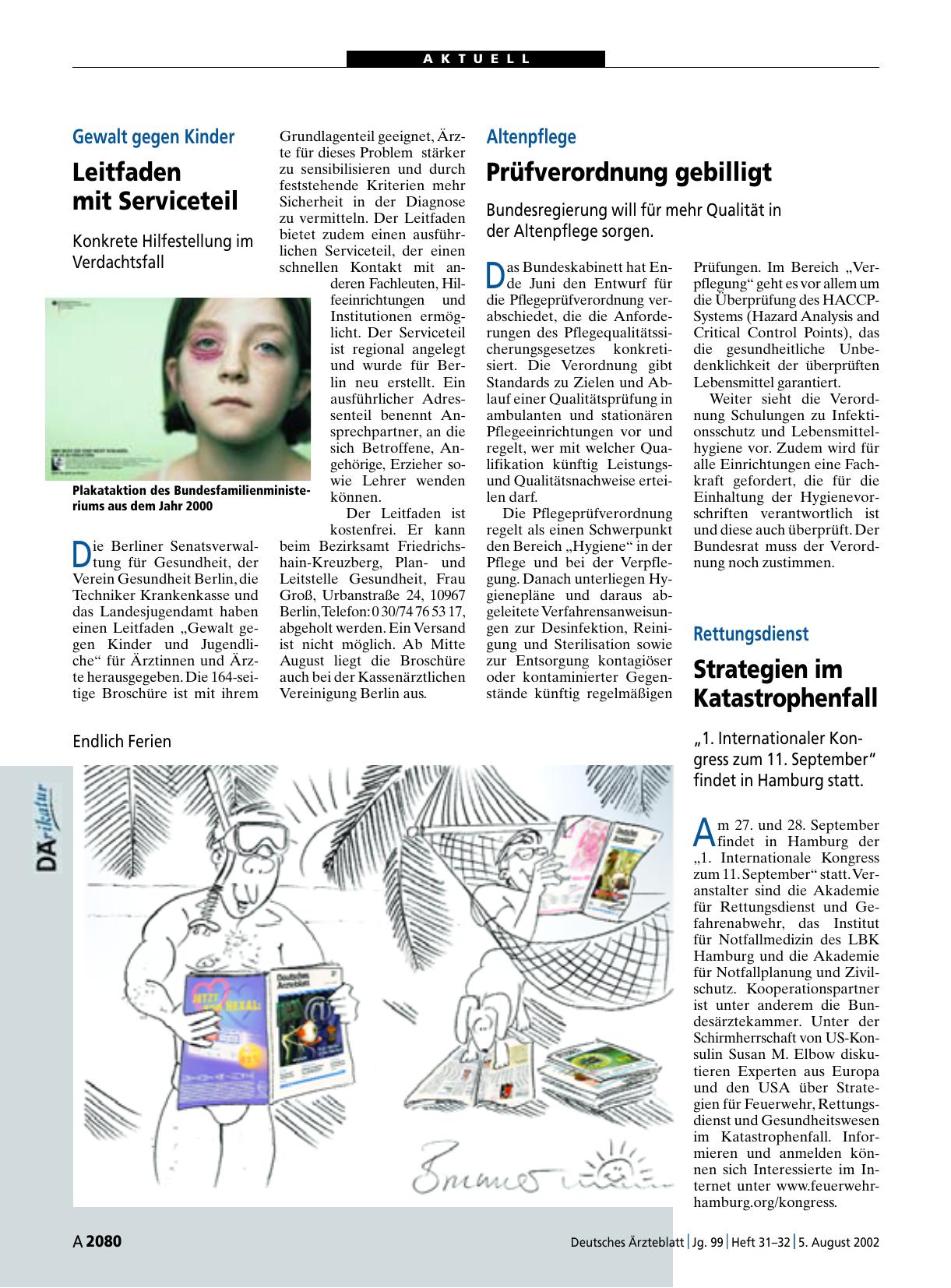 Vorschauseite 1: Gewalt gegen Kinder: Leitfaden mit Serviceteil