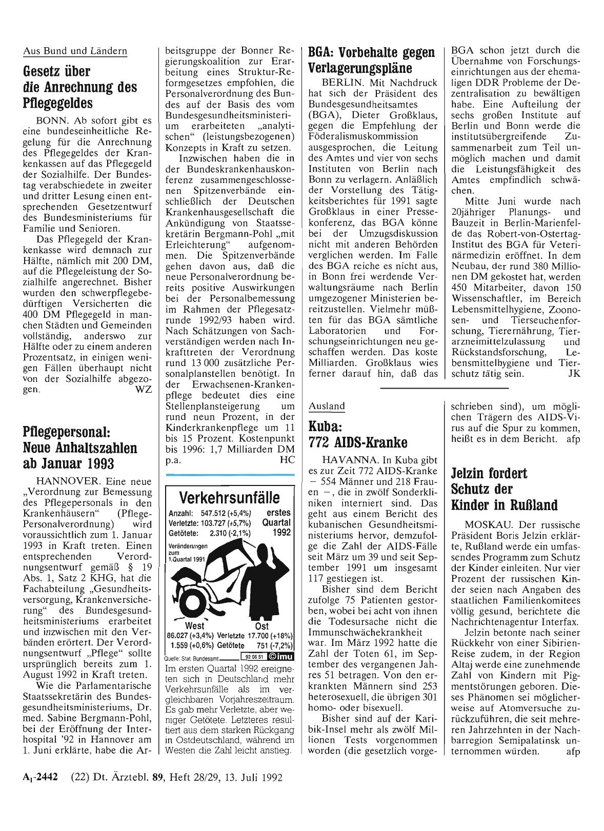 Vorschauseite 1: Kuba: 772 AIDS-Kranke