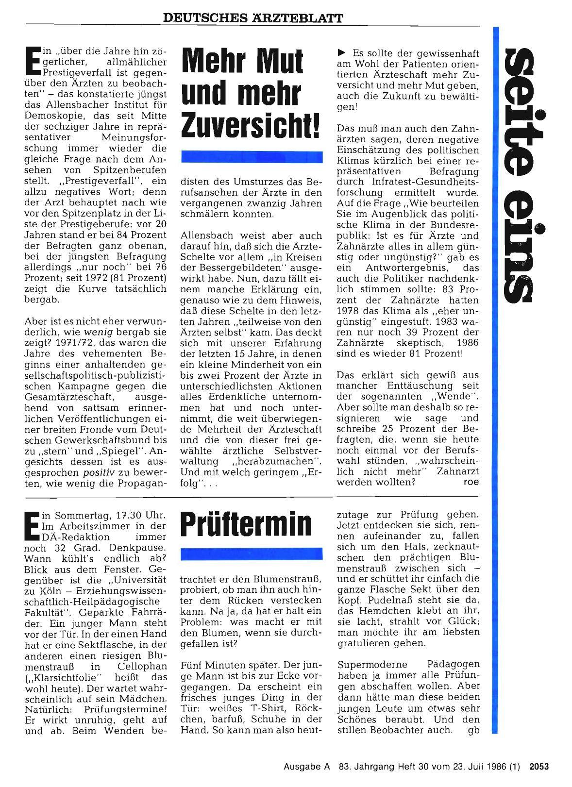 Vorschauseite 1: Prüftermin