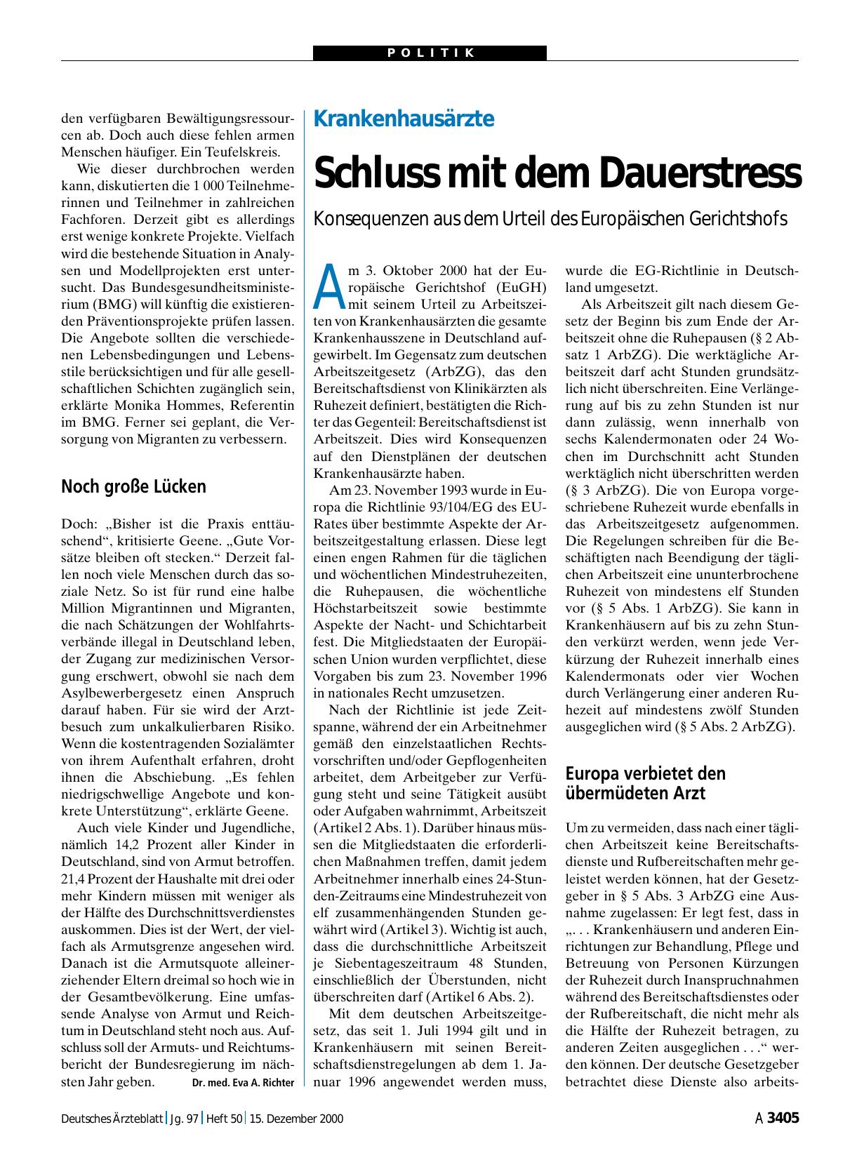 Vorschauseite 1: Krankenhausärzte: Schluss mit dem Dauerstress