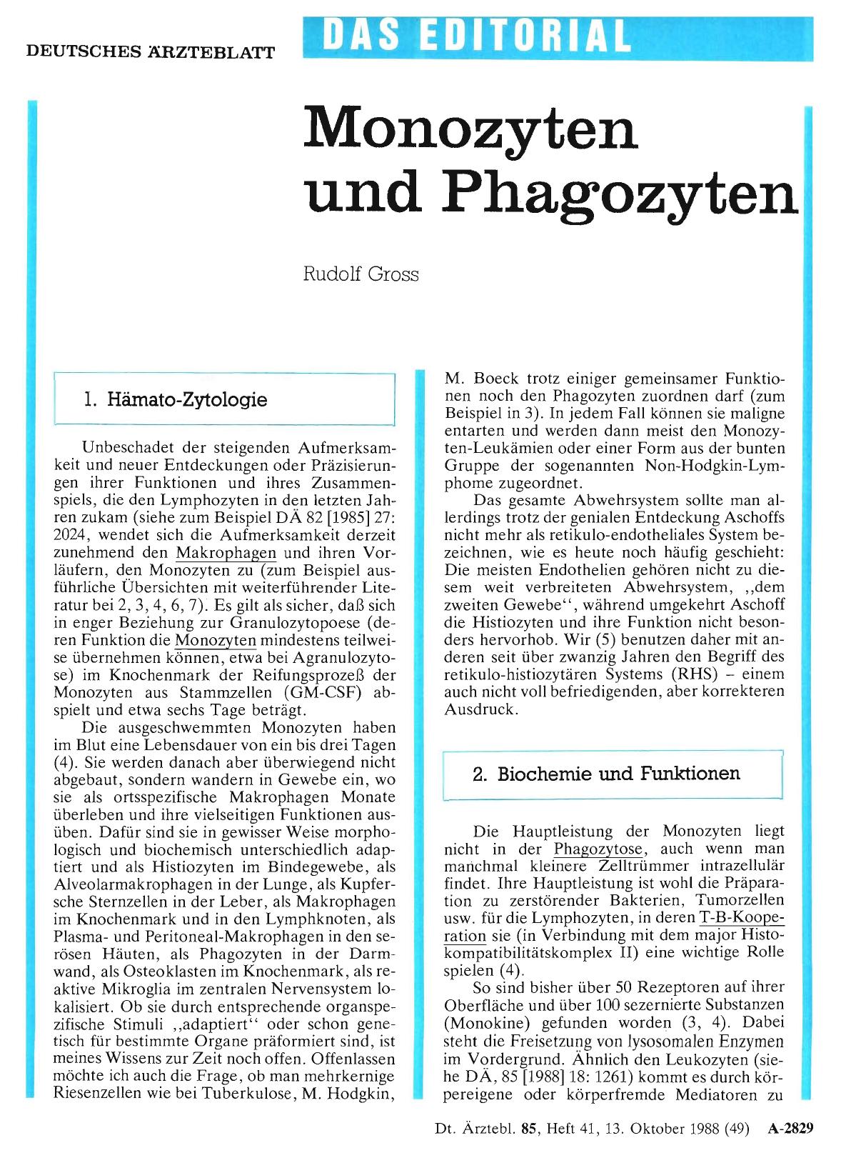 Vorschauseite 1: Monozyten und Phagozyten