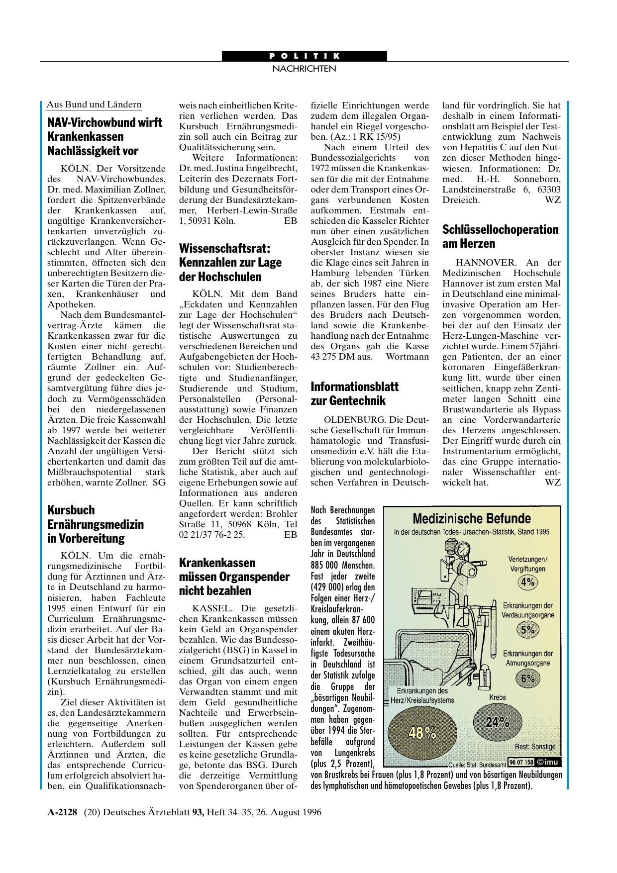 Vorschauseite 1: Schlüssellochoperation am Herzen