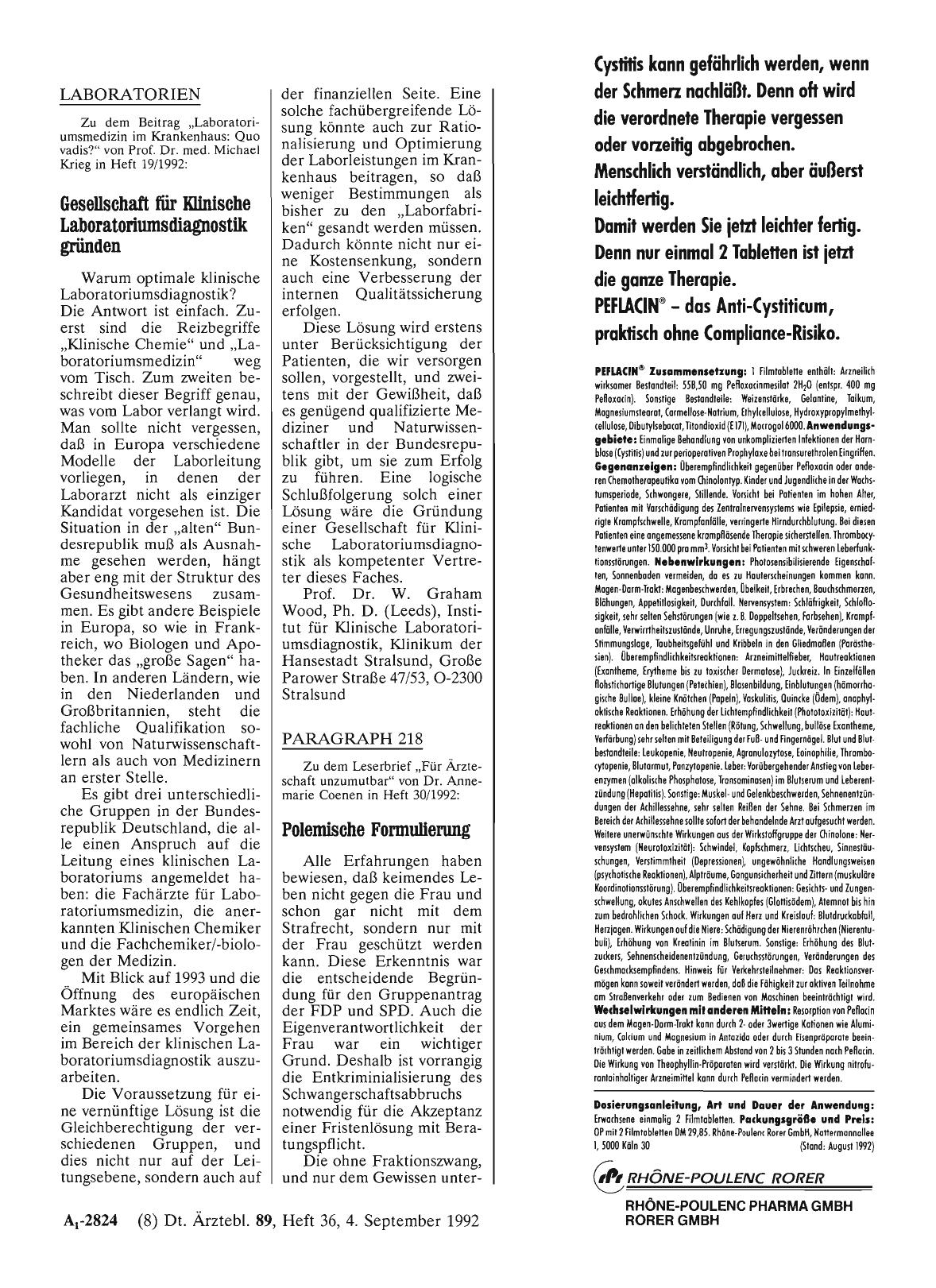 Vorschauseite 1: LABORATORIEN: Gesellschaft für Klinische Laboratoriumsdiagnostik gründen