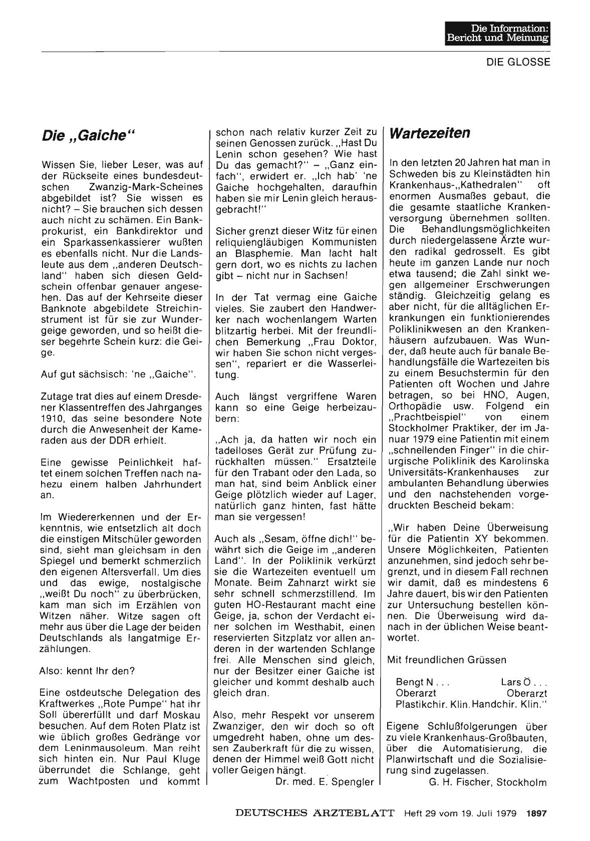Vorschauseite 1: Wartezeiten