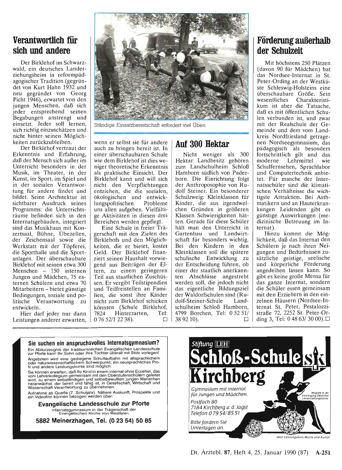 Vorschauseite 1: Förderung außerhalb der Schulzeit