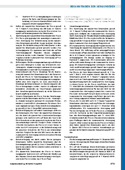 Vorschauseite 2: Beschluss des Bewertungsausschusses nach § 87 Abs. 1 Satz 1 SGB V in seiner 640. Sitzung am 29. März 2023 zur Änderung des Einheitlichen Bewertungsmaßstabes (EBM)