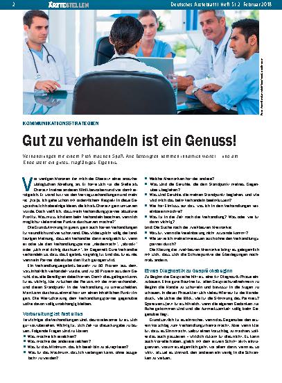 Vorschauseite 1: Kommunikationsstrategien: Gut zu verhandeln ist ein Genuss!