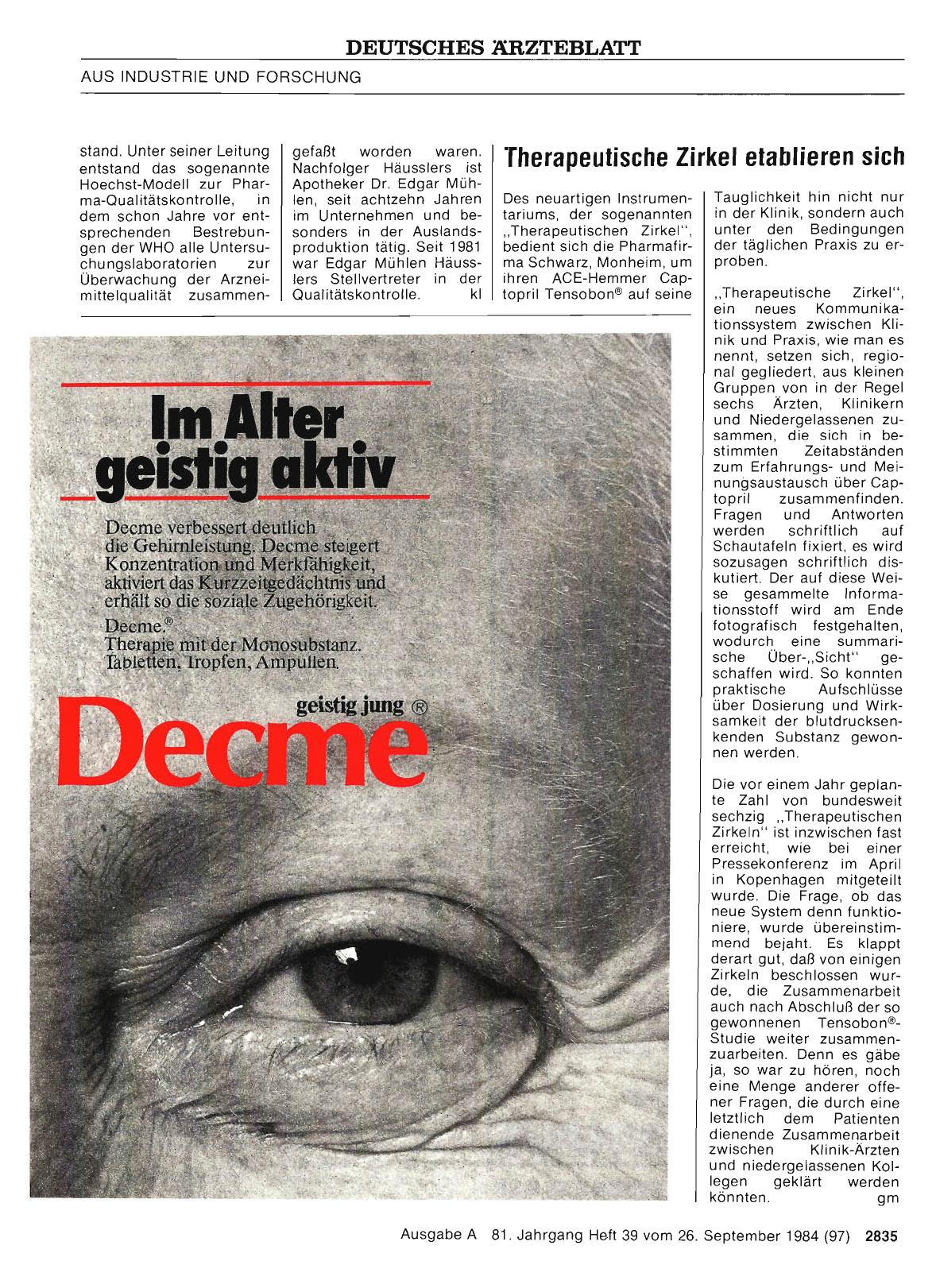 Vorschauseite 1: Therapeutische Zirkel etablieren sich