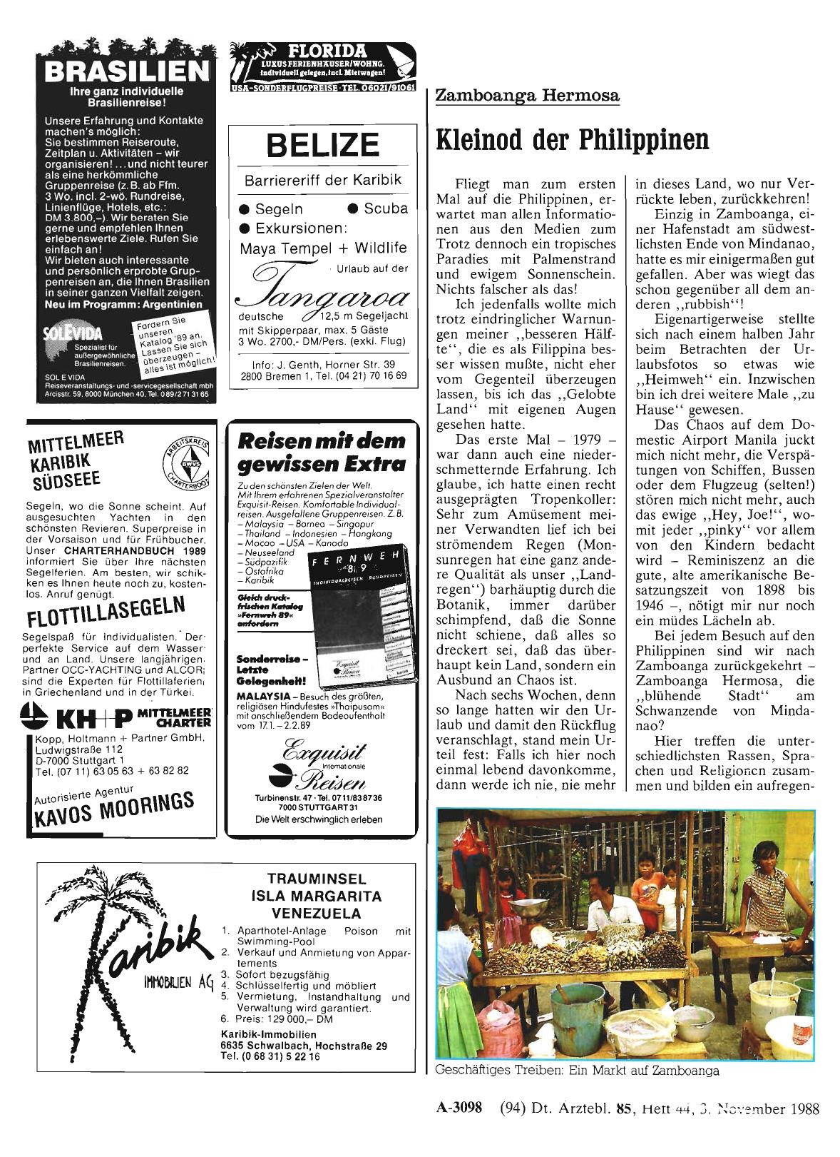 Vorschauseite 1: Zamboanga Hermosa: Kleinod der Philippinen