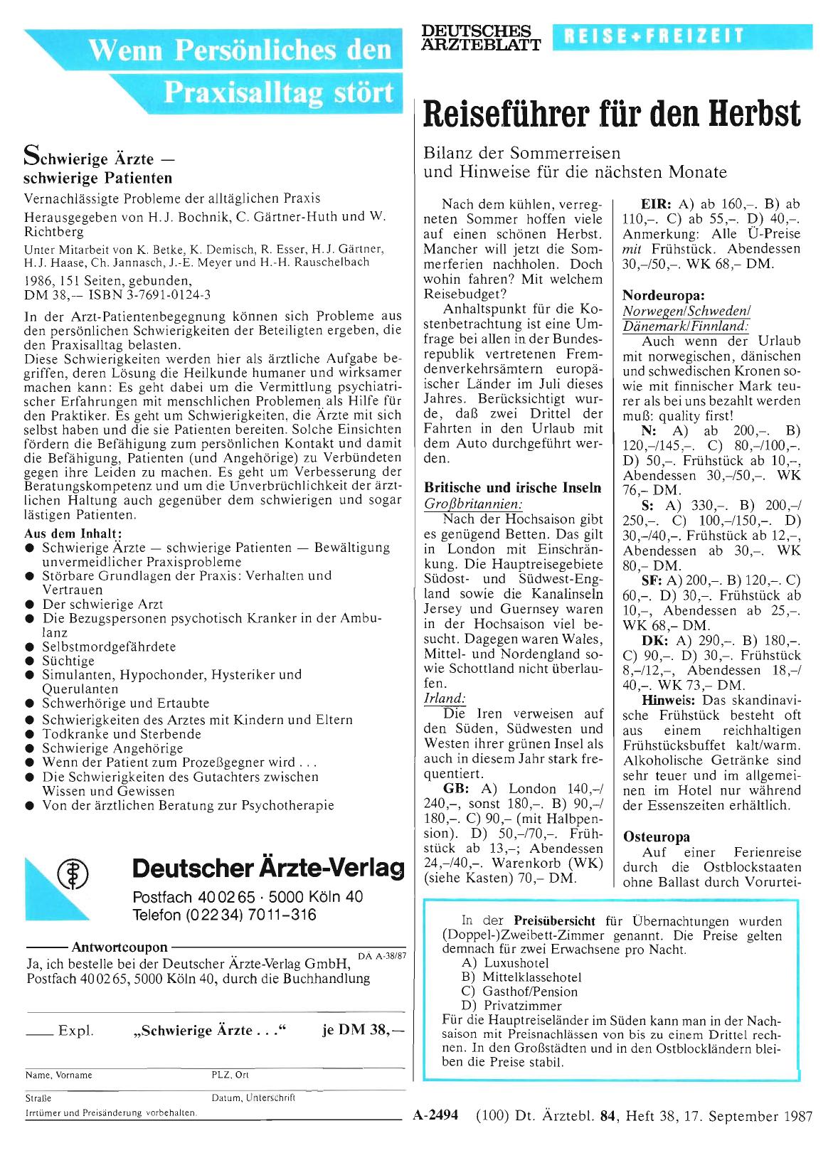 Vorschauseite 1: Reiseführer für den Herbst