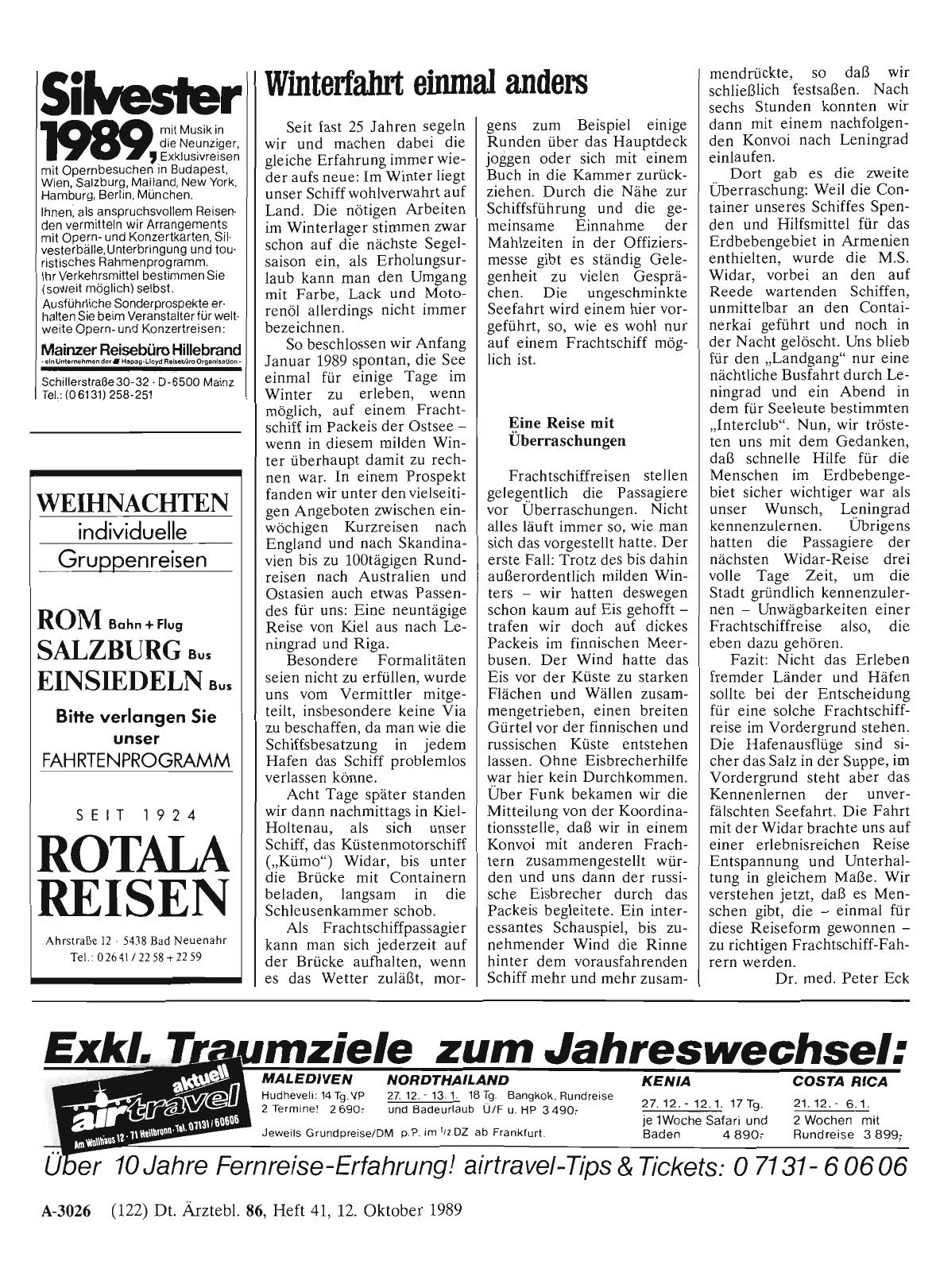 Vorschauseite 1: Winterfahrt einmal anders