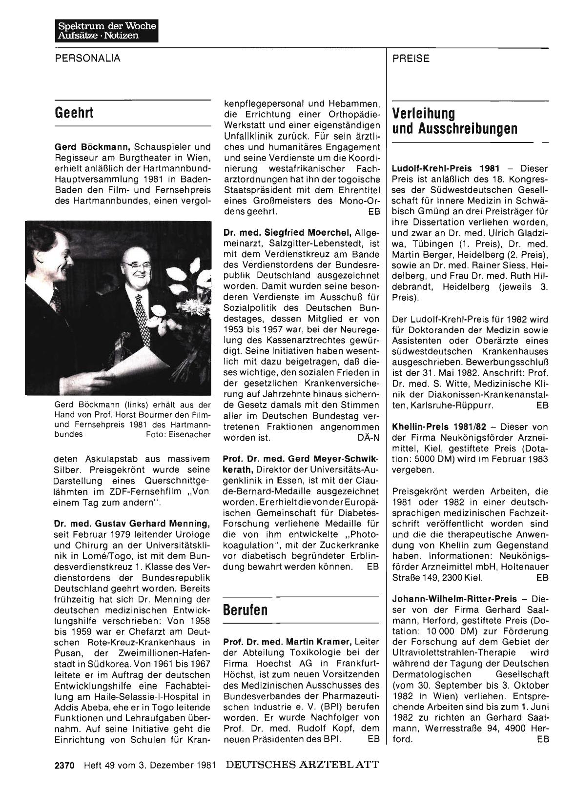 Vorschauseite 1: Berufen
