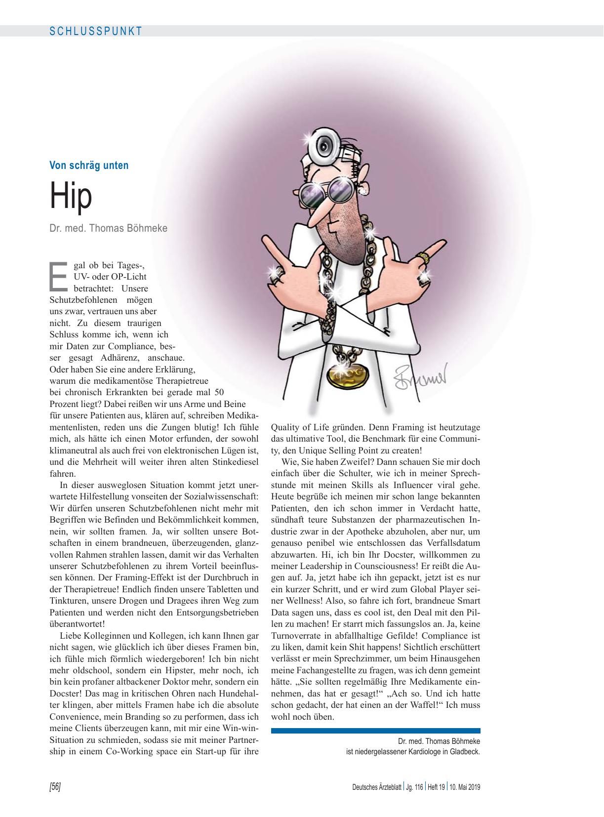 Vorschauseite 1: Von schräg unten: Hip
