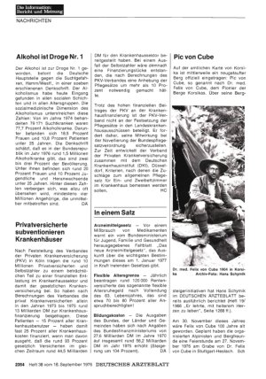 Vorschauseite 1: Privatversicherte subventionieren Krankenhäuser