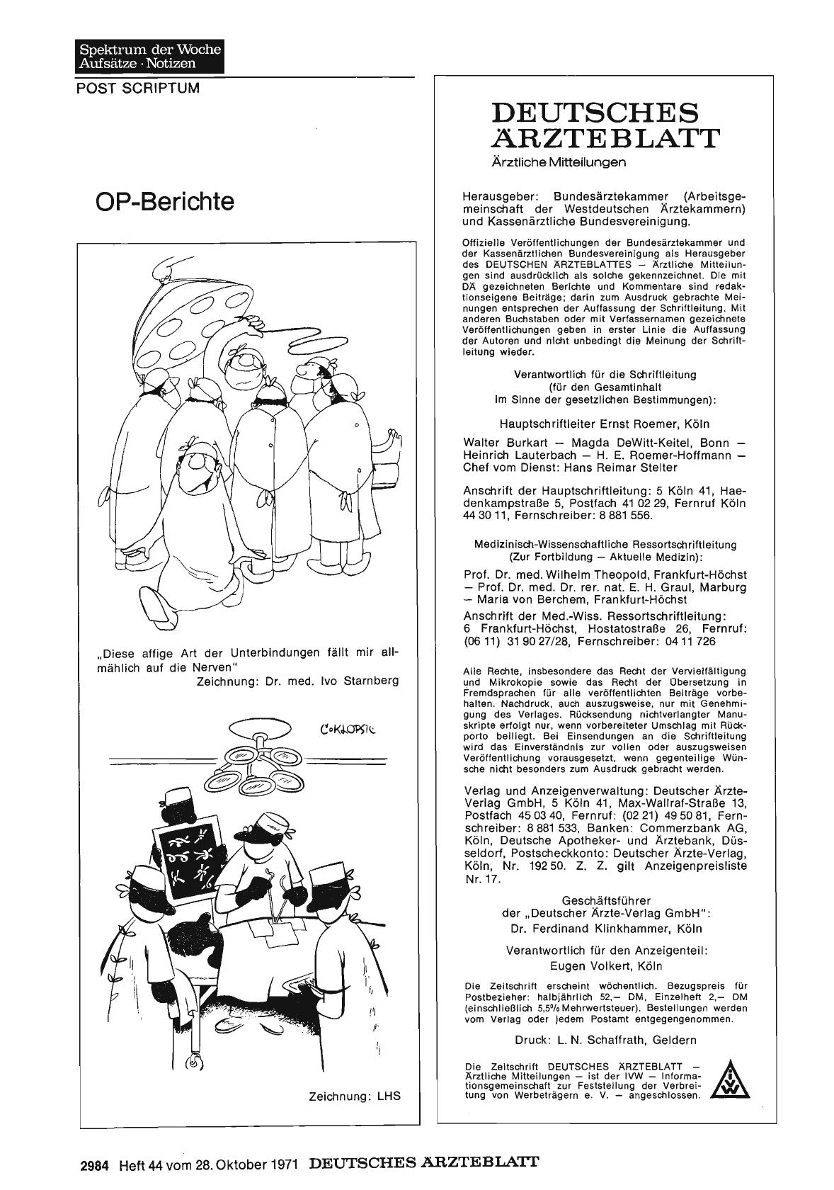 Vorschauseite 1: OP-Berichte