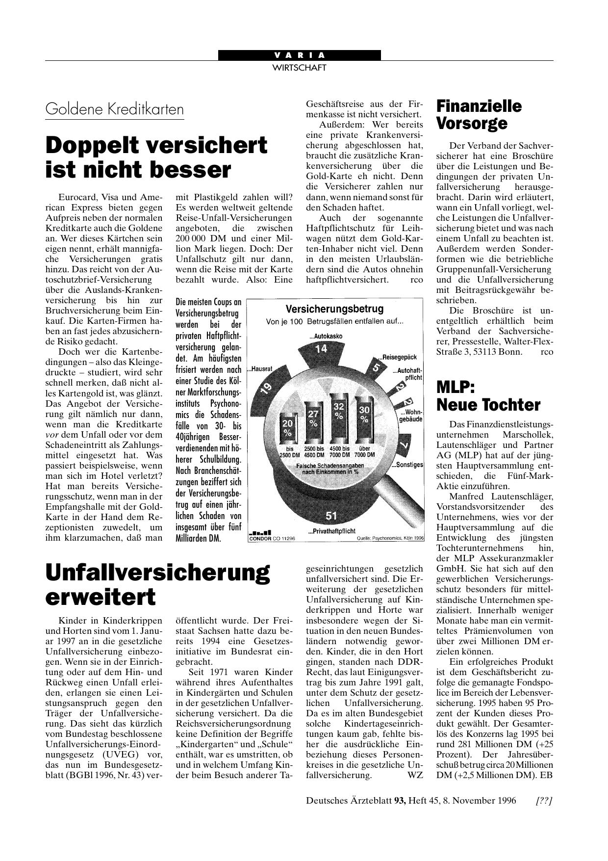 Vorschauseite 1: Versicherungsbetrug