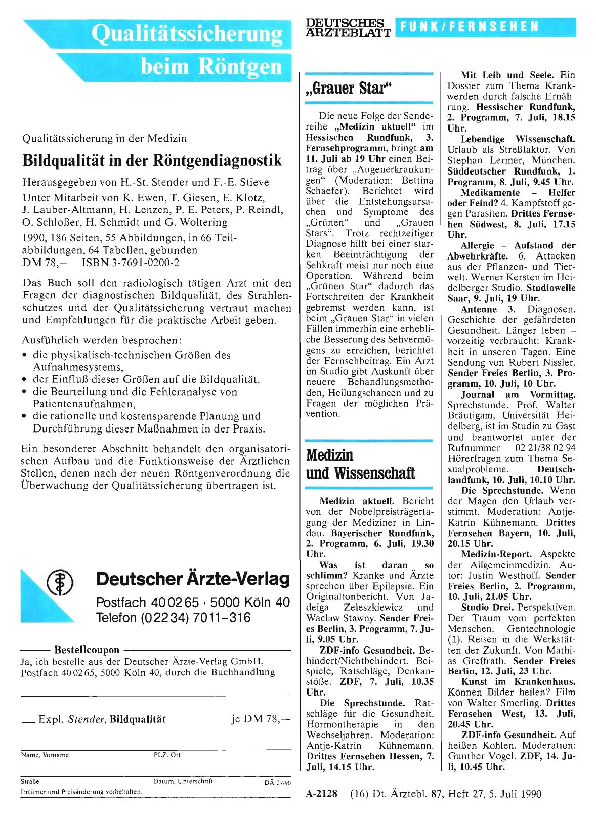 Vorschauseite 1: „Grauer Star“