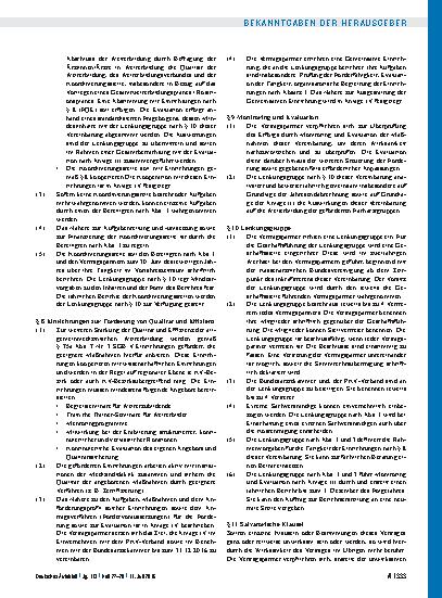 Vorschauseite 4: Vereinbarung zur Förderung der Weiterbildung gemäß § 75a SGB V 1