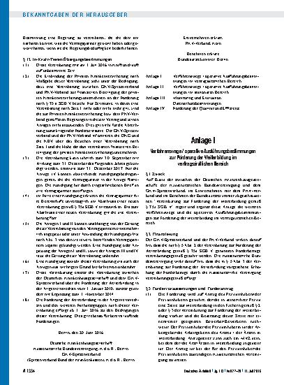 Vorschauseite 5: Vereinbarung zur Förderung der Weiterbildung gemäß § 75a SGB V 1