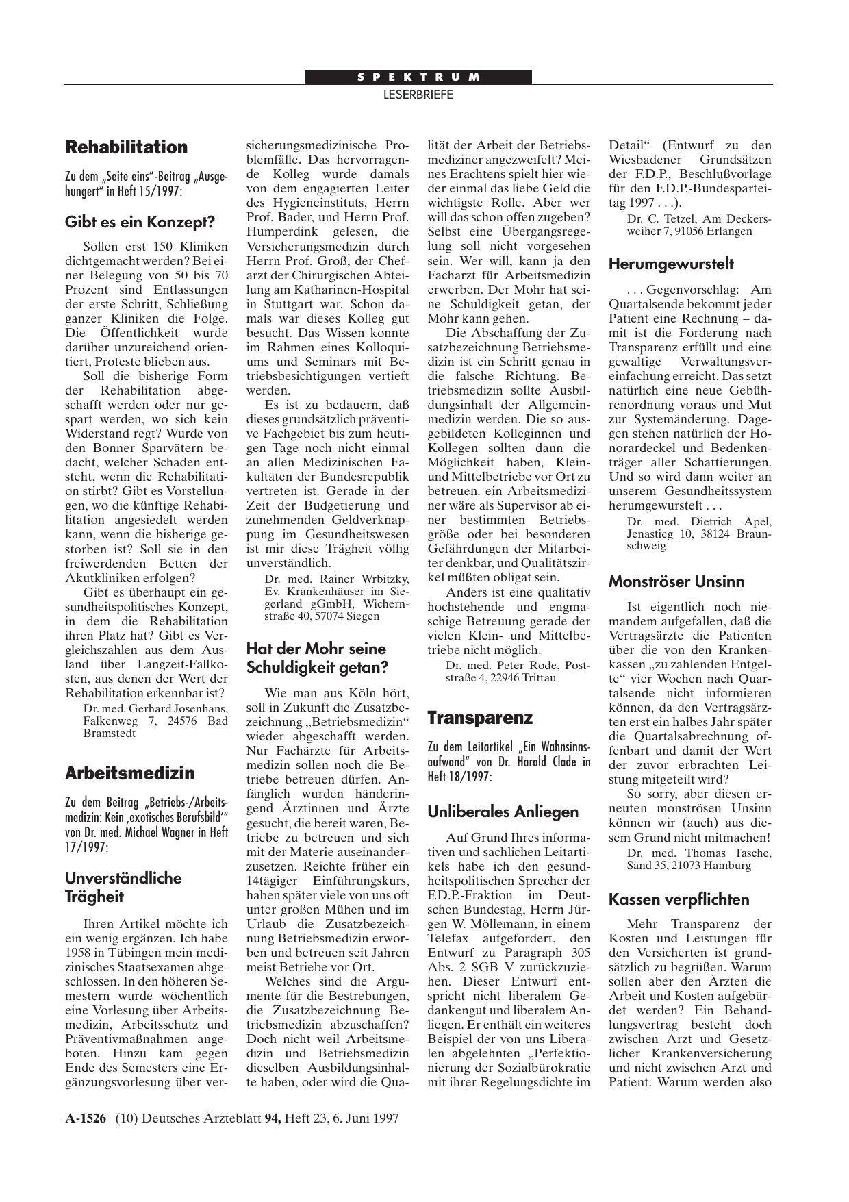 Vorschauseite 1: Transparenz: Kassen verpflichten