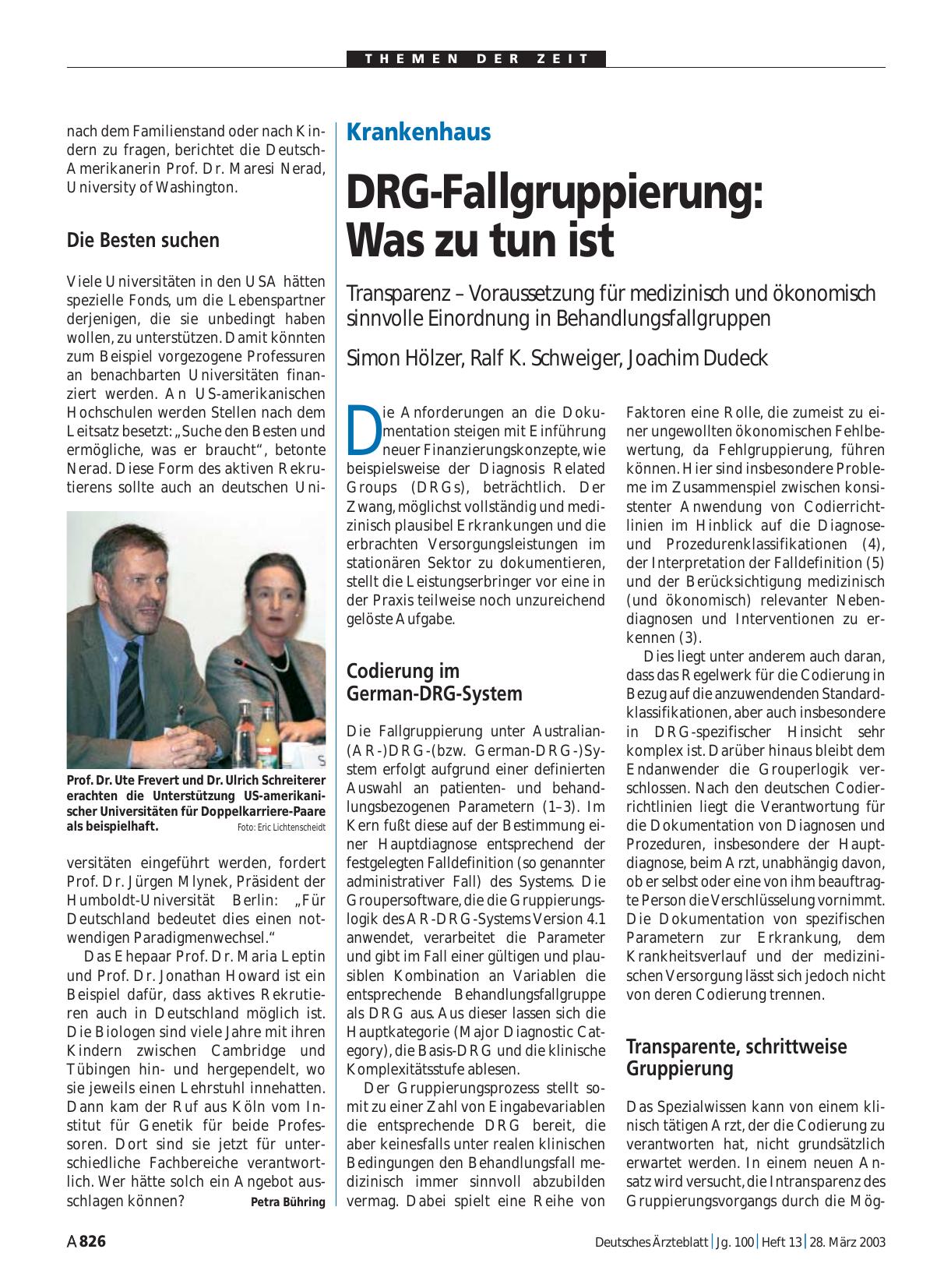 Vorschauseite 1: Krankenhaus: DRG-Fallgruppierung – Was zu tun ist