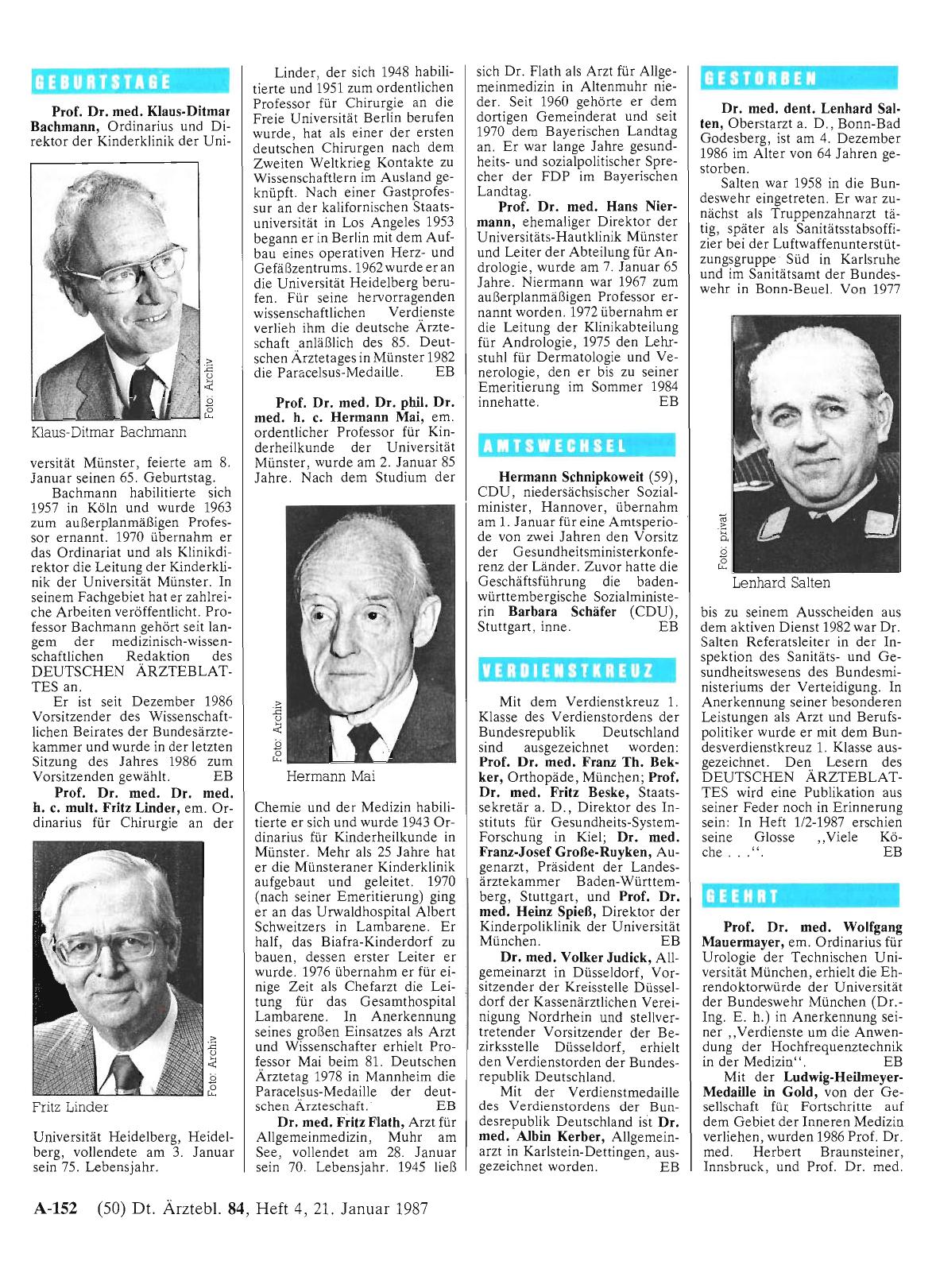 Vorschauseite 1: Gestorben