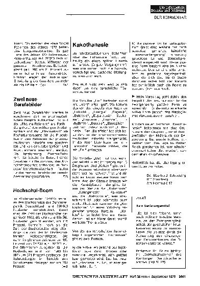 Vorschauseite 1: Kakathanasie