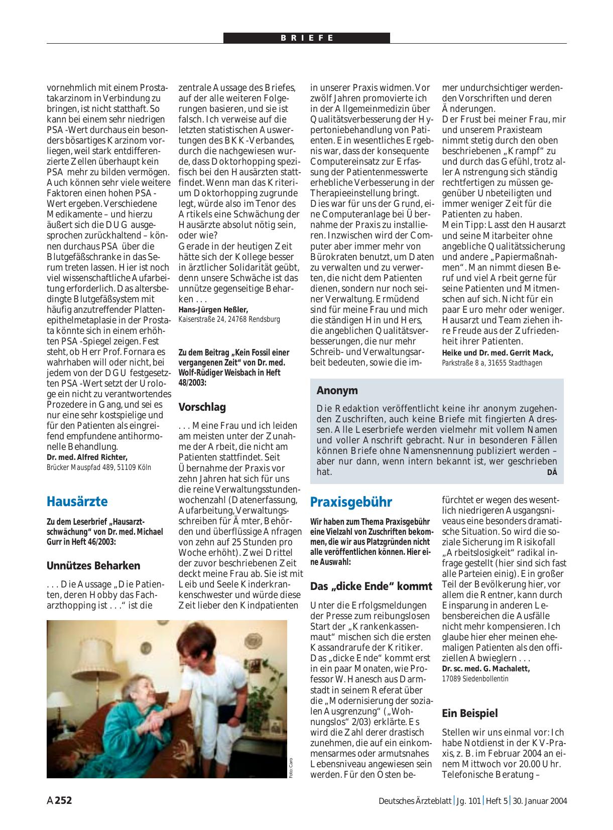 Vorschauseite 1: Praxisgebühr: Das „dicke Ende“ kommt