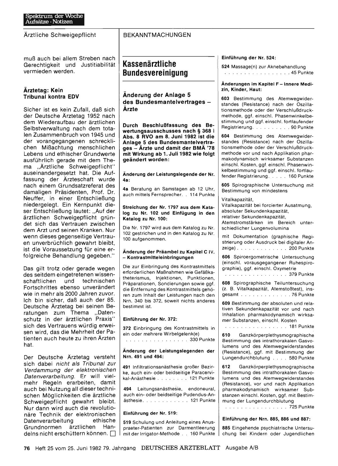 Vorschauseite 1: Kassenärztliche Bundesvereinigung