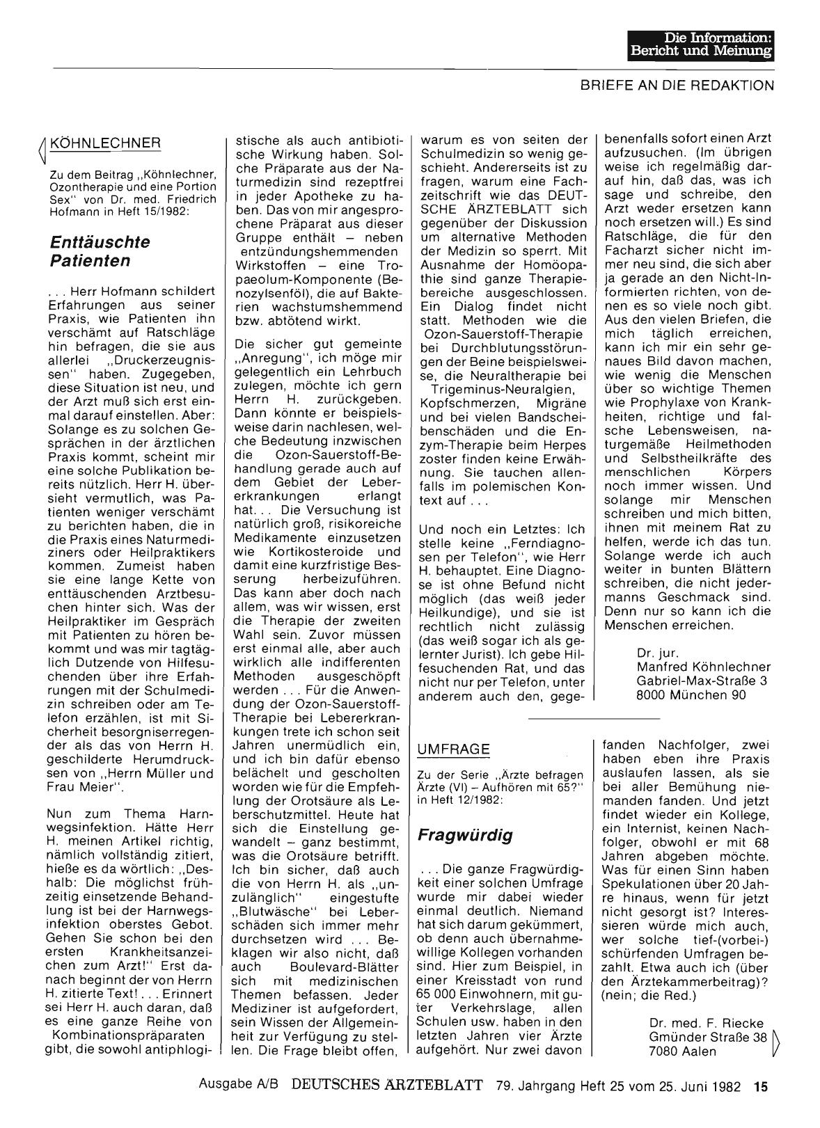 Vorschauseite 1: UMFRAGE: Fragwürdig
