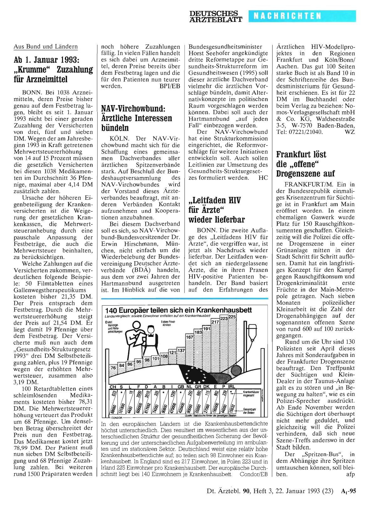 Vorschauseite 1: NAV-Virchowbund: Ärztliche Interessen bündeln