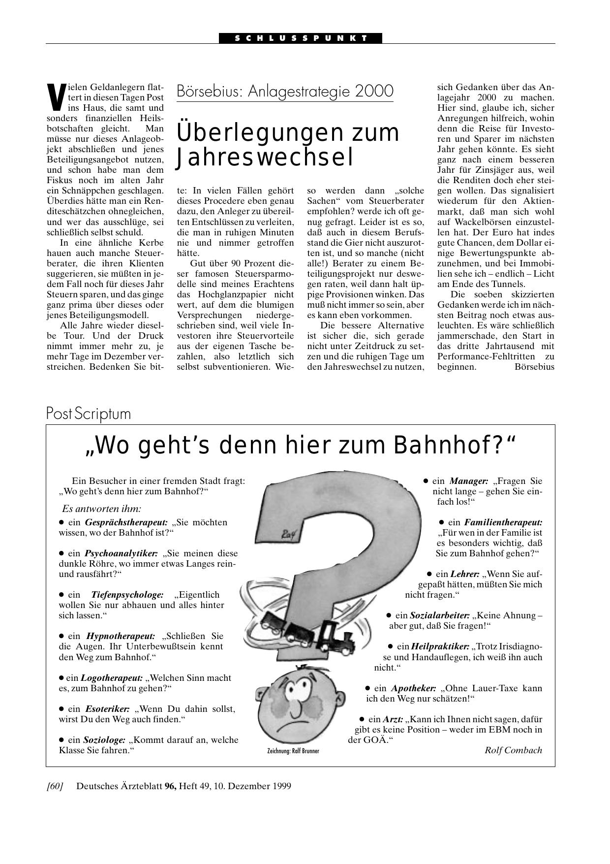 Vorschauseite 1: „Wo geht? s denn hier zum Bahnhof? „