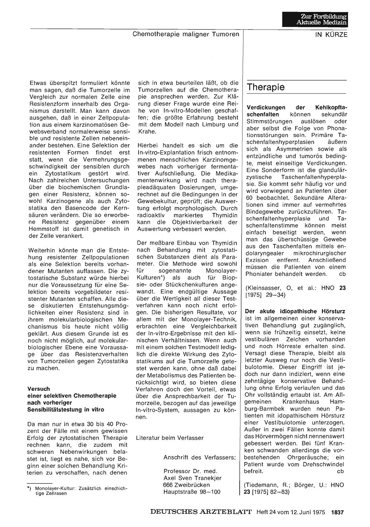 Vorschauseite 1: Therapie