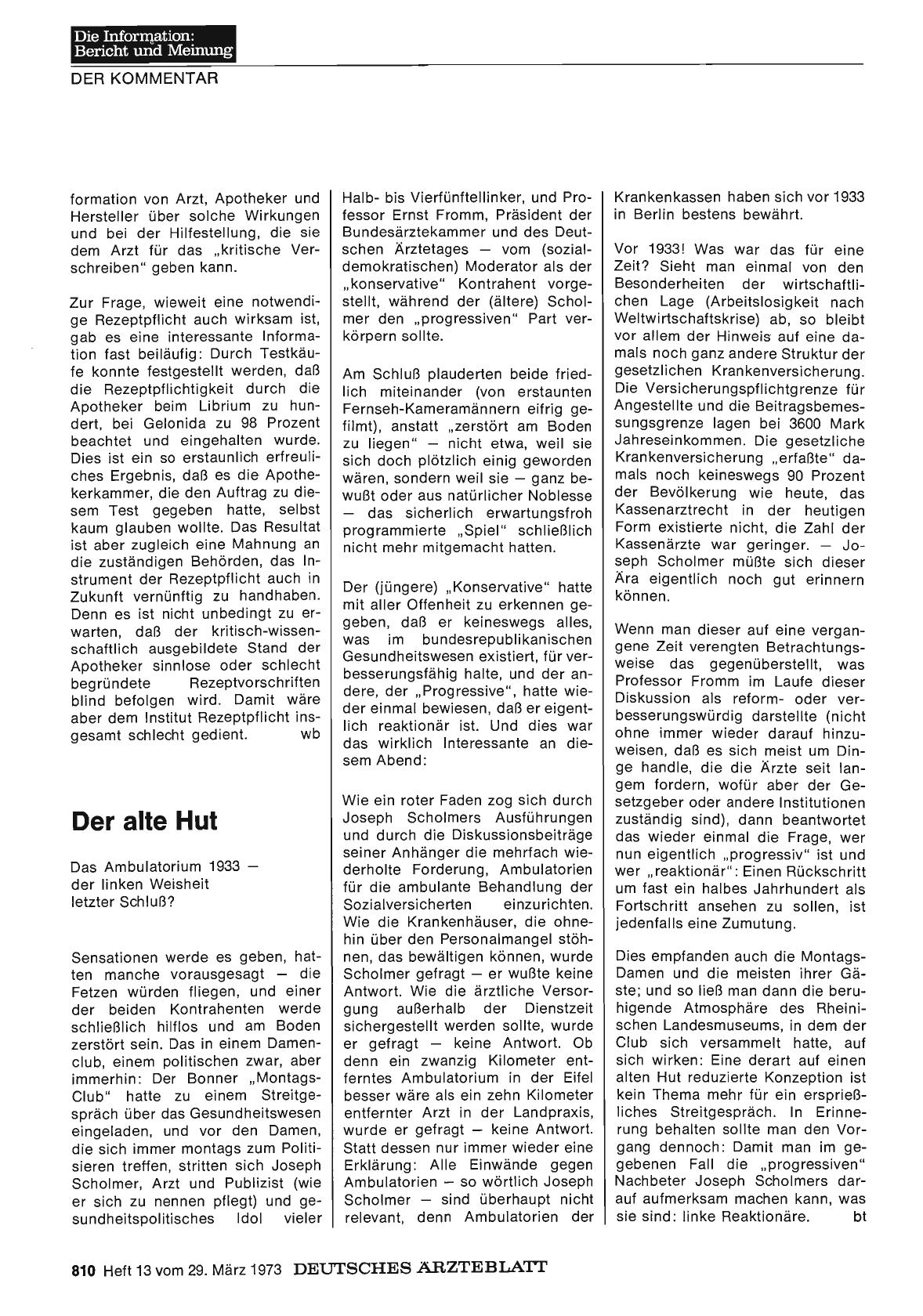 Vorschauseite 1: Der alte Hut