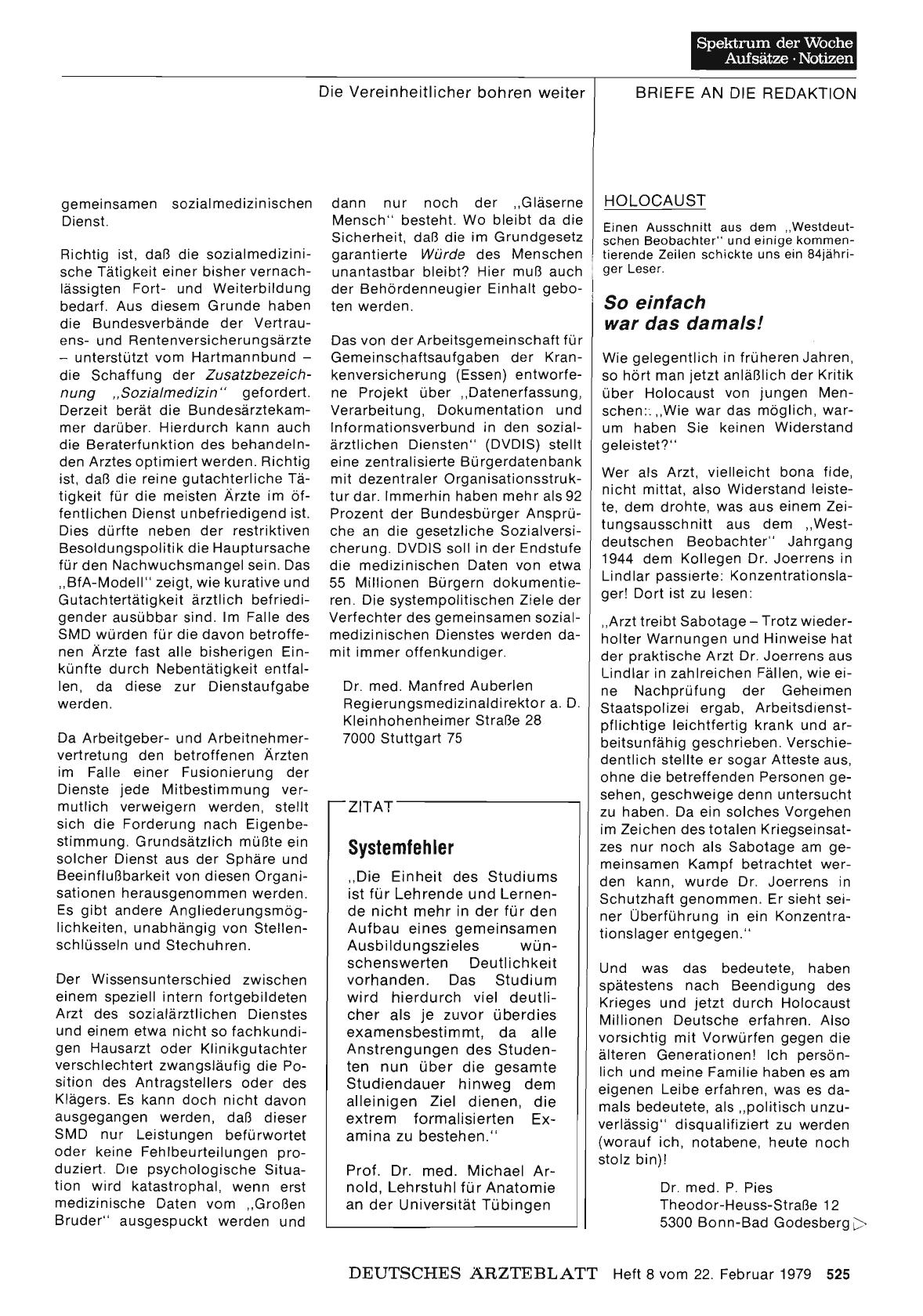 Vorschauseite 1: HOLOCAUST: So einfach war das damals!