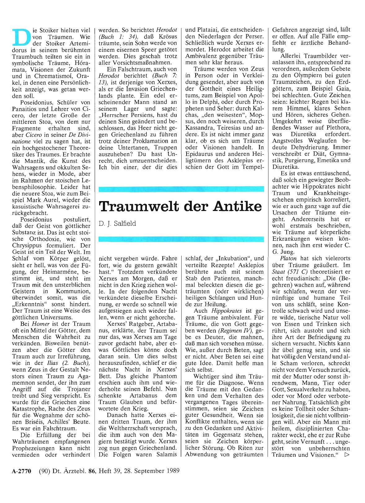 Vorschauseite 1: Traumwelt der Antike