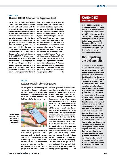 Vorschauseite 1: E-Rezept: Testphase geht in die Verlängerung