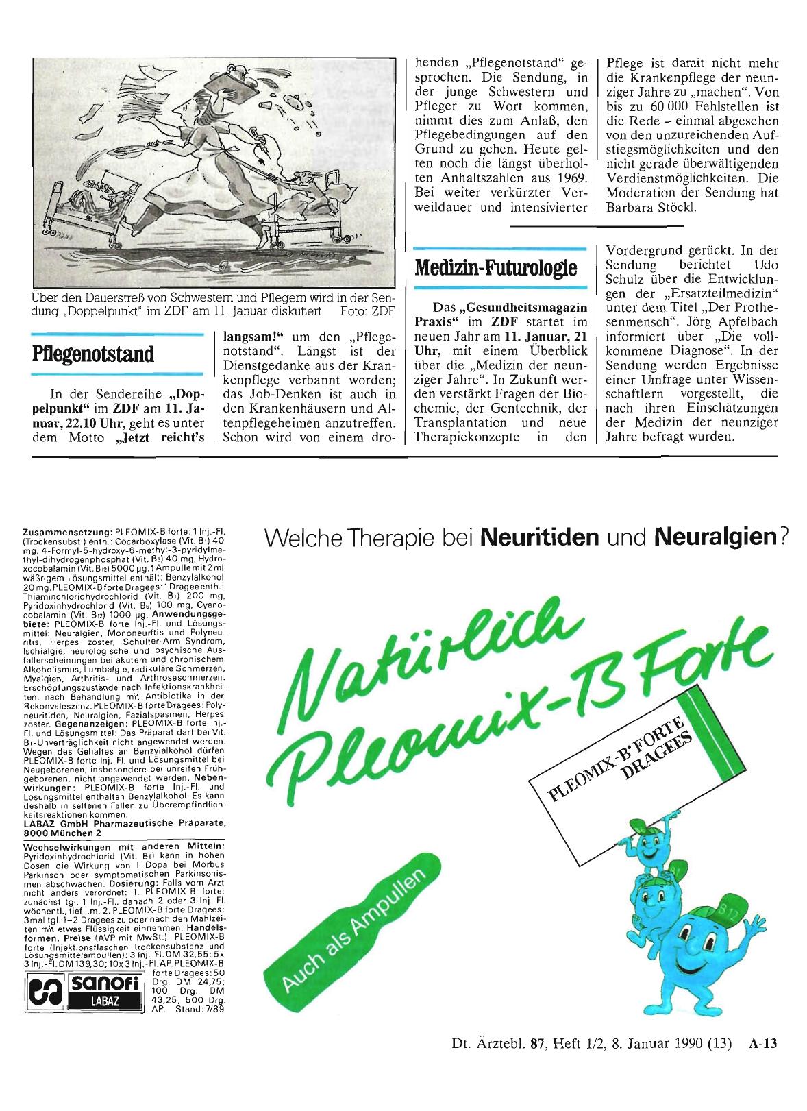 Vorschauseite 1: Pflegenotstand