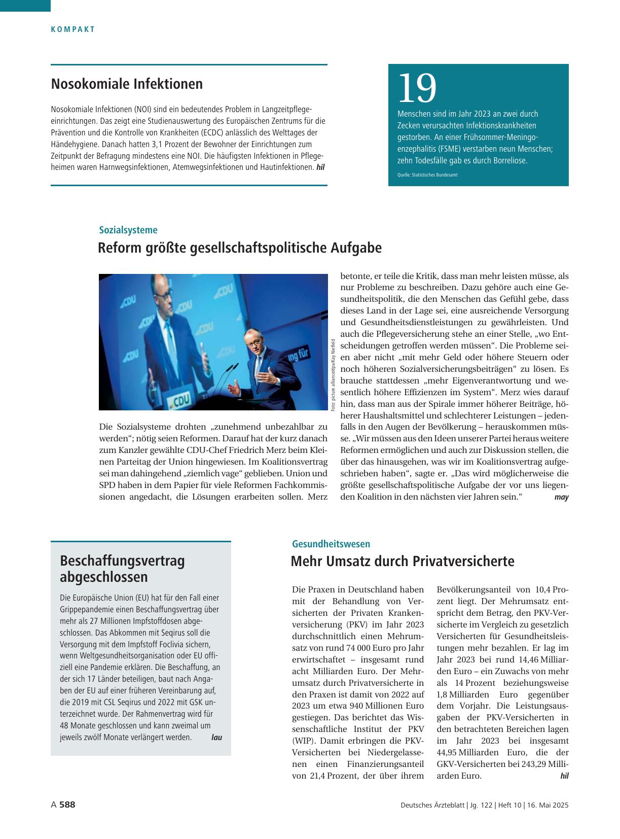 Vorschauseite 1: Beschaffungsvertrag abgeschlossen.