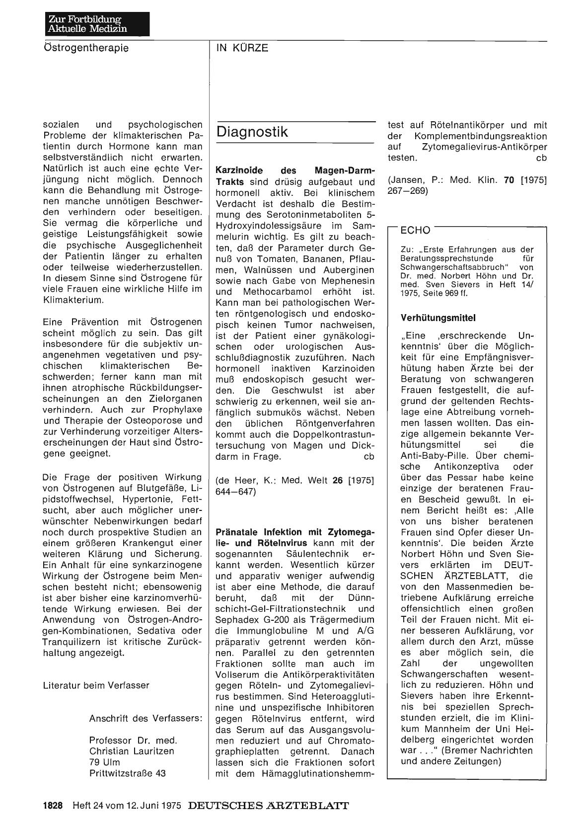 Vorschauseite 1: Diagnostik